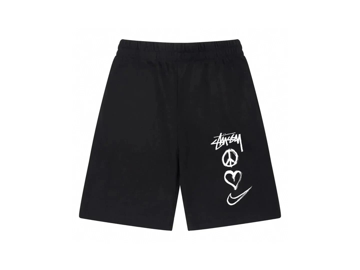 Sp5der Logo Shorts Spiral Logo — 12