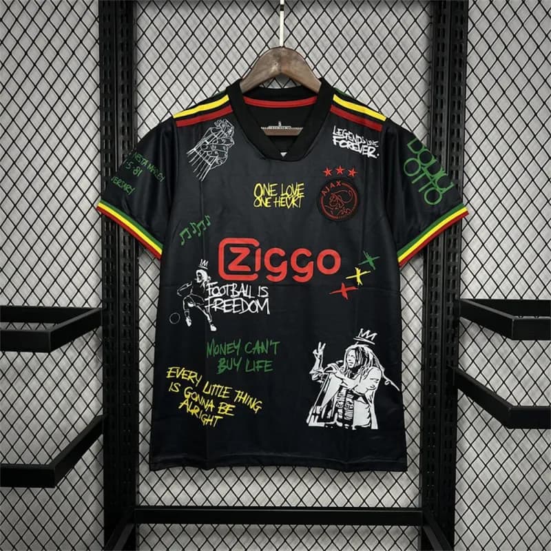 Adidas Spain Home Jersey 2022 World Cup — 2122阿贾克斯黑色游戏版