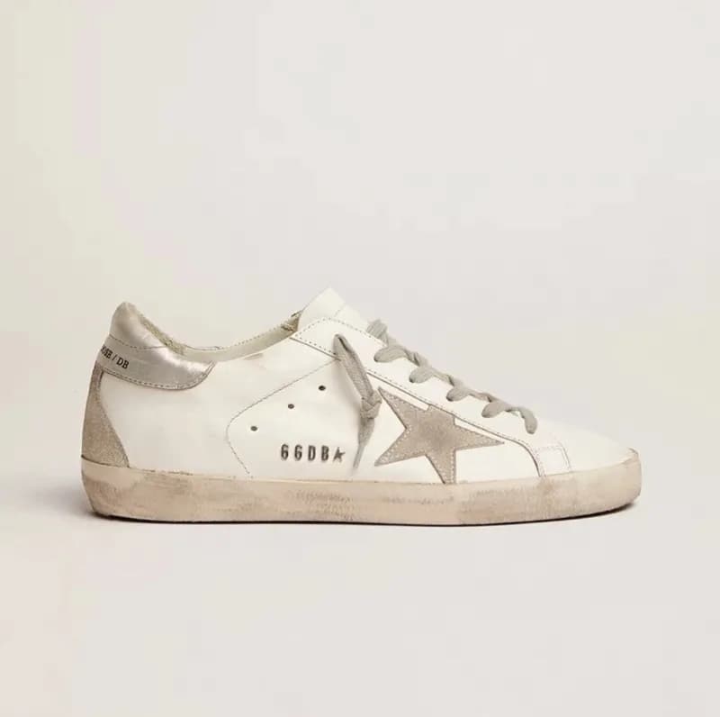Golden Goose Superstar Distressed White