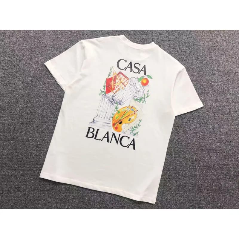 Casablanca Graphic T-Shirt Casa Blanca Print