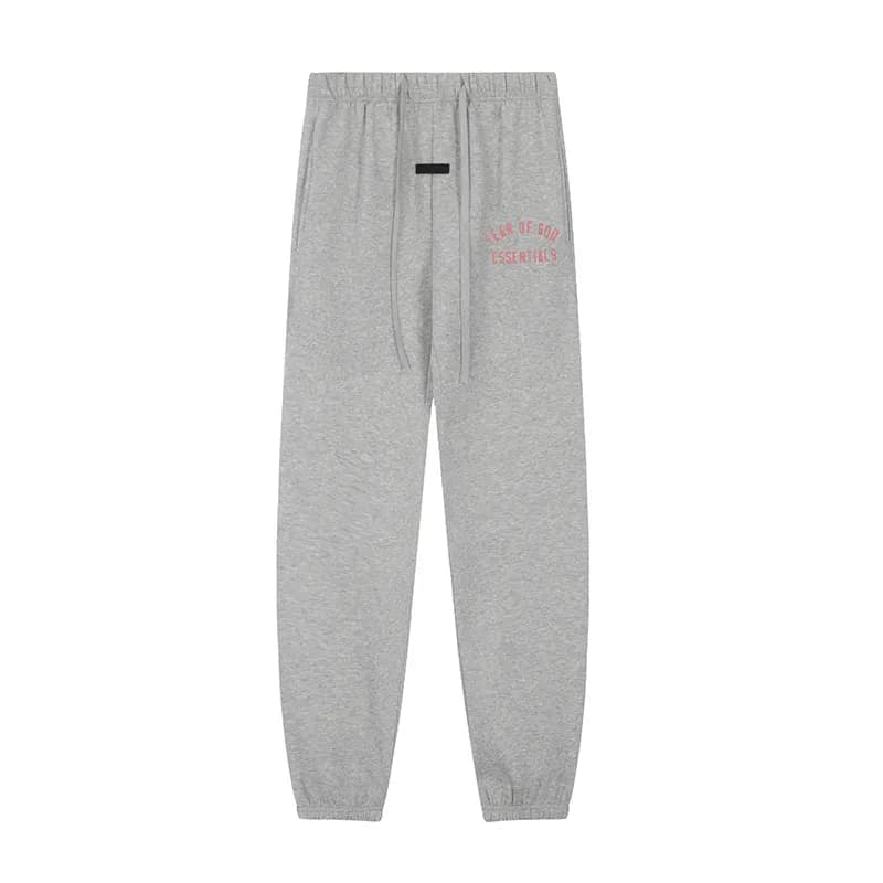 Fear of God Essentials Hooded Sweatshirt Essentials Logo — 2537灰色