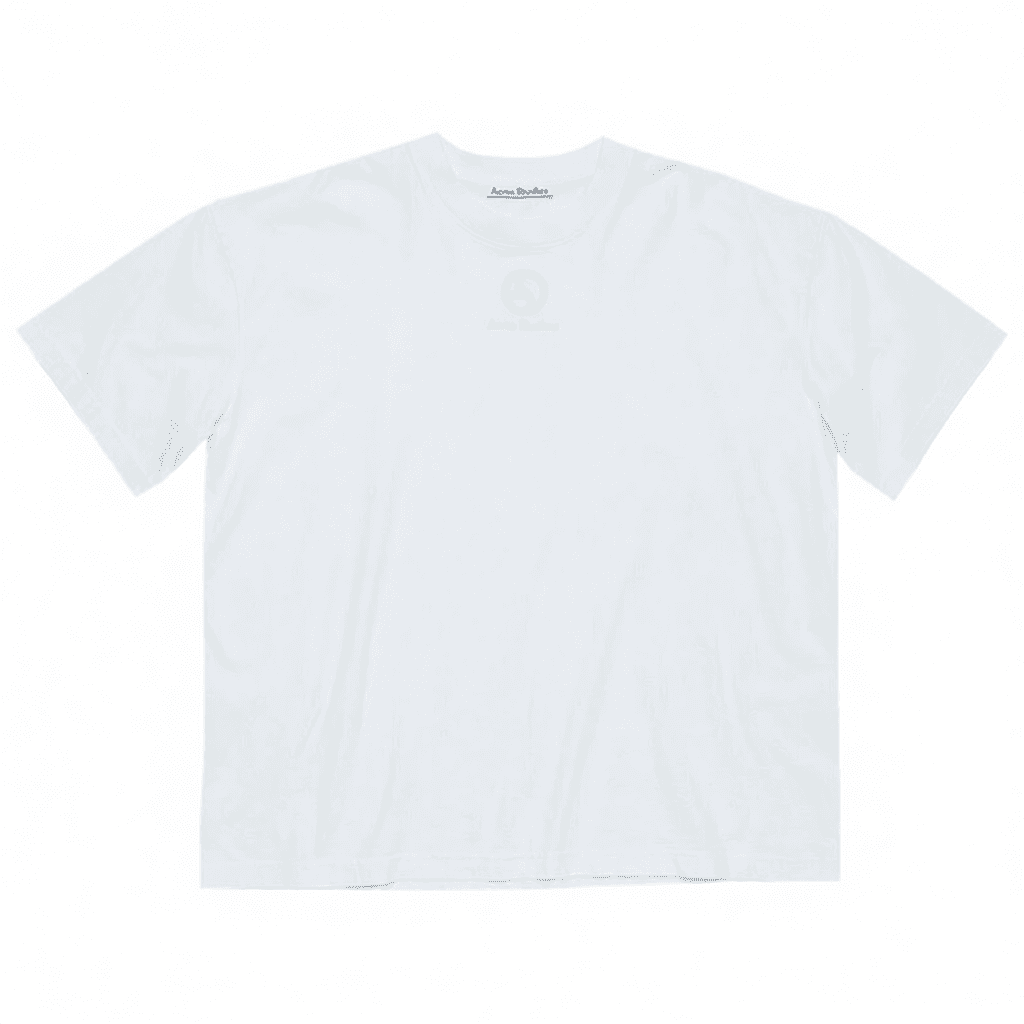 Acne Studios Logo T-Shirt Script Logo — 白色(AC908081)