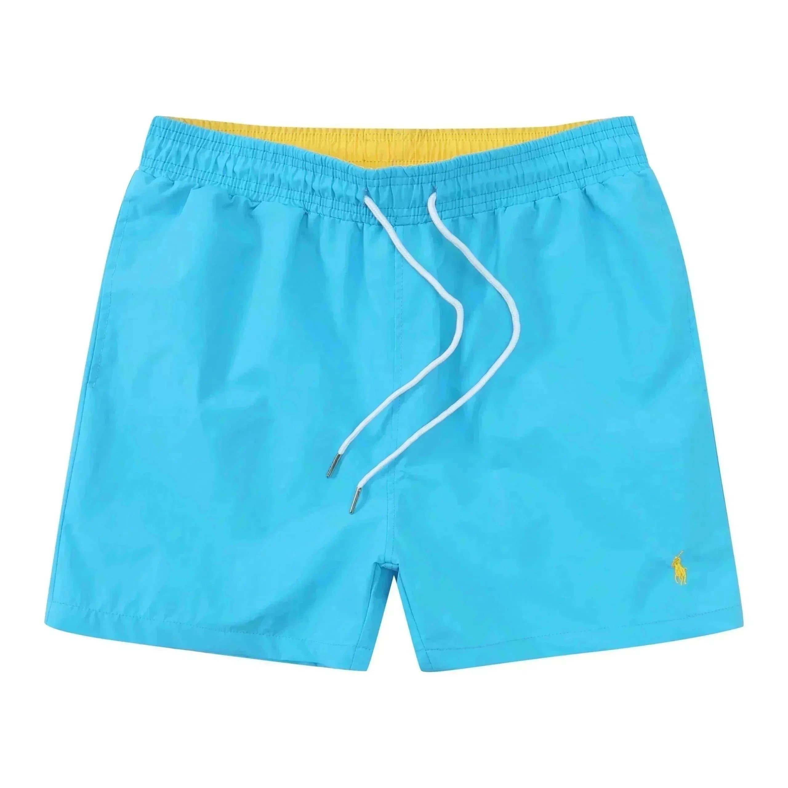 Polo Ralph Lauren Polo Swim Trunks Solid Pink — 17