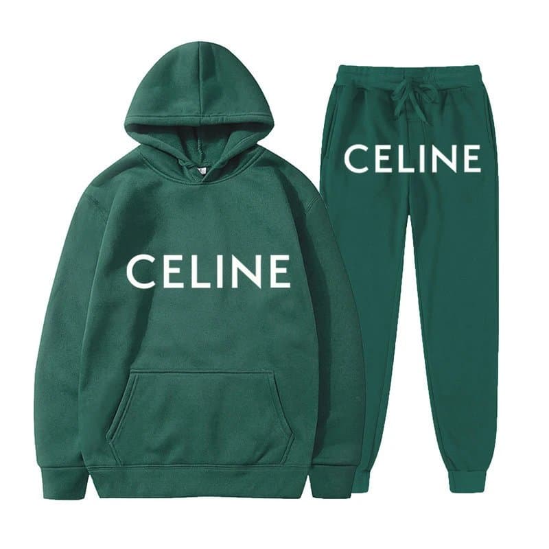 Celine Logo Joggers White Logo — 10
