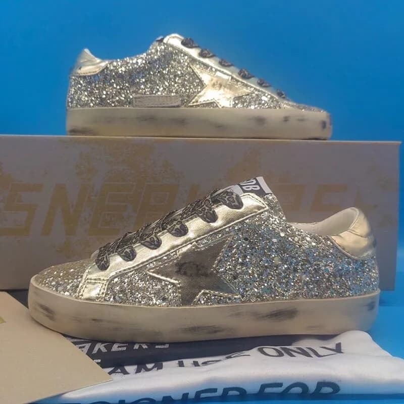 Golden Goose Superstar Glitter Star
