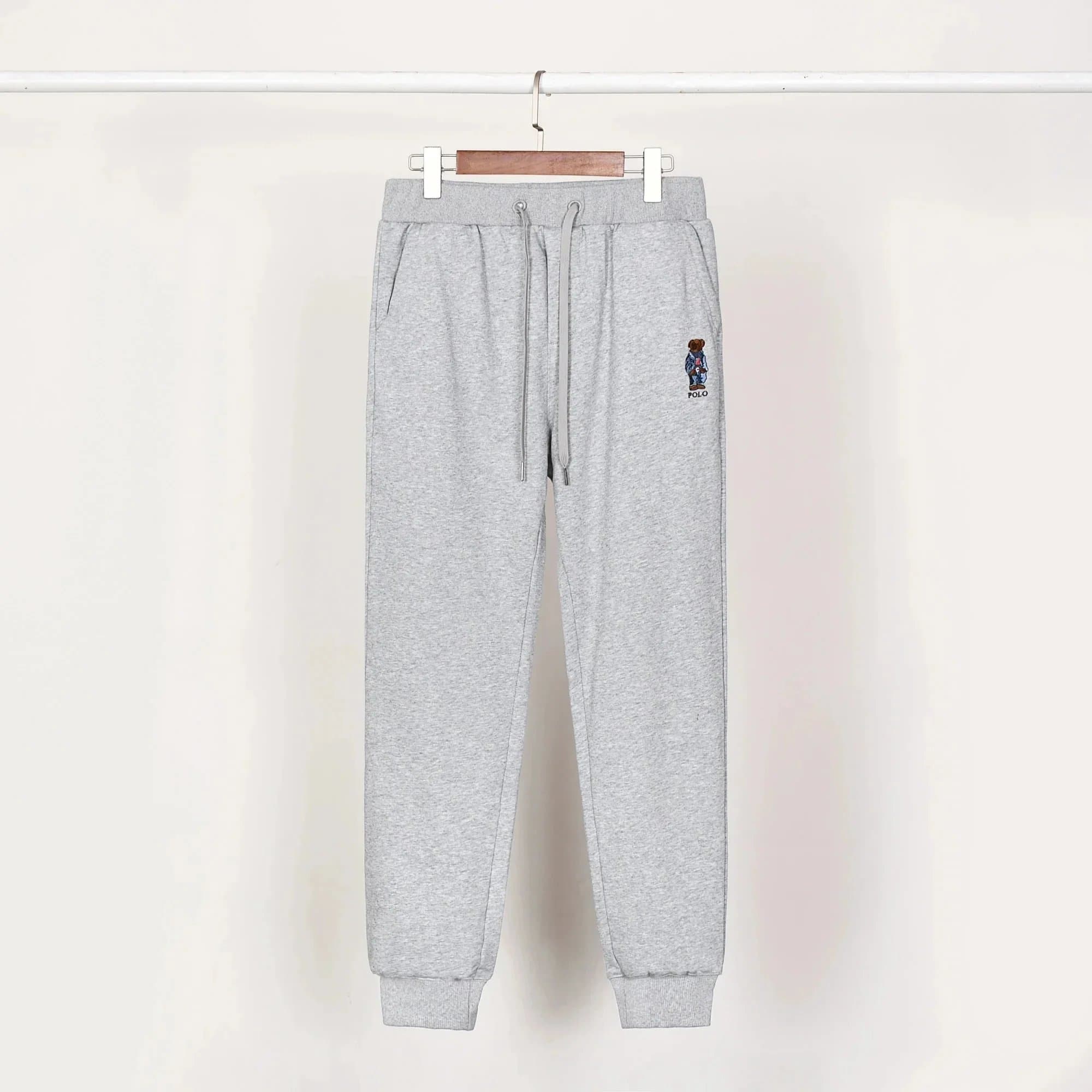 Polo Ralph Lauren Cable Knit Sweater Heather Grey — 906灰裤