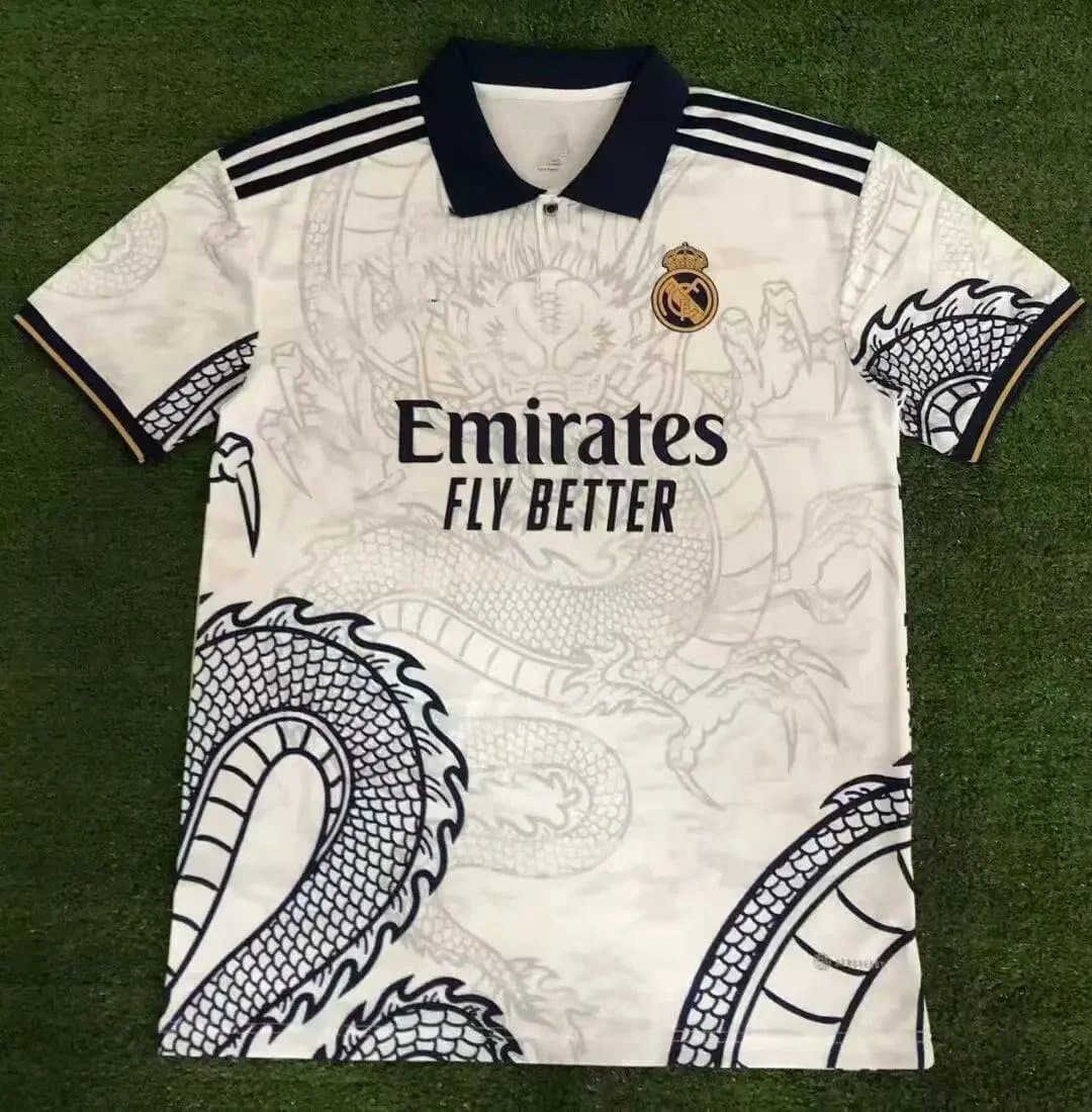 Adidas Home Jersey Abstract Print — 皇马白龙纹