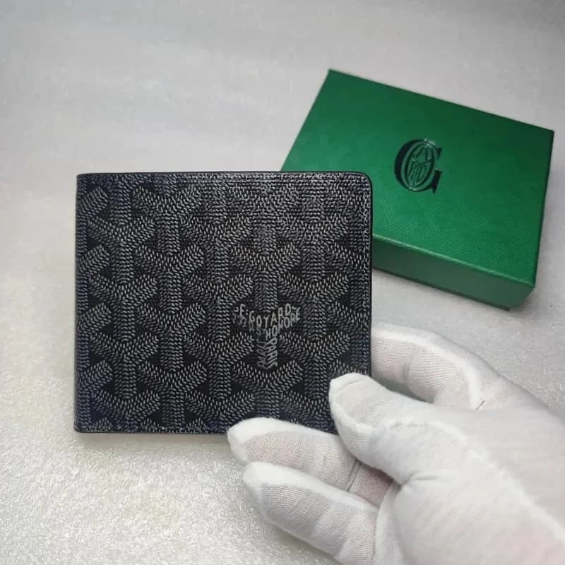 Goyard Bifold Wallet Goyardine Canvas