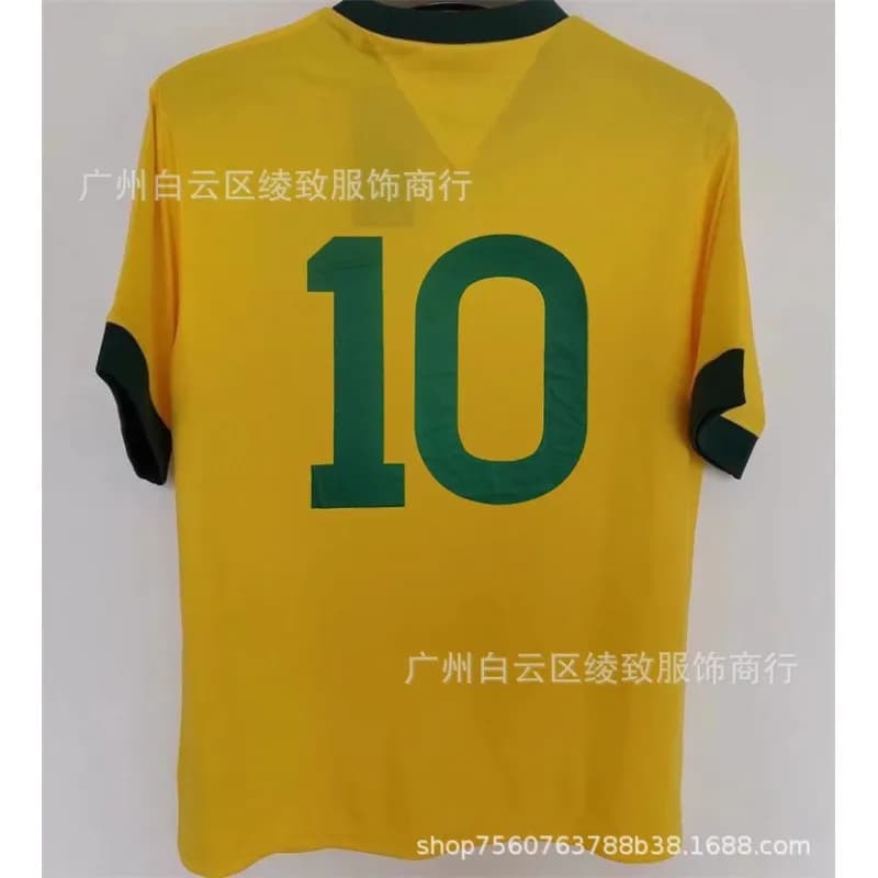 Nike Team Brasil Jersey CBF Crest — 1970主场定制10号