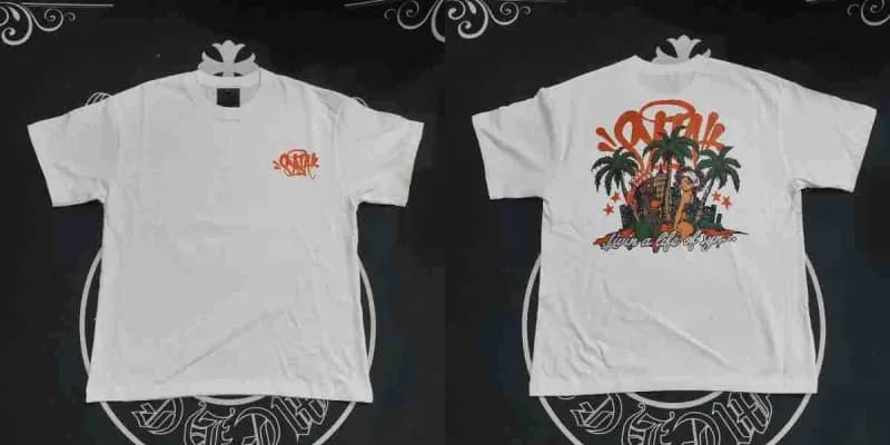 Graphic Tee Sp5der Logo Print — 款式1