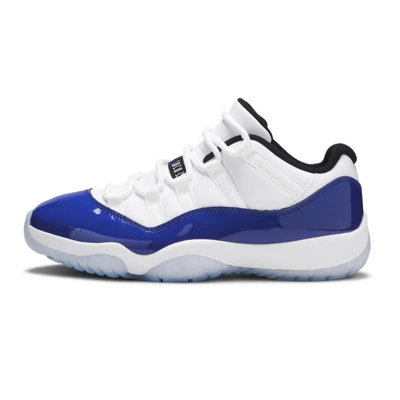 Air Jordan 11 Low Cool Grey — White blue
