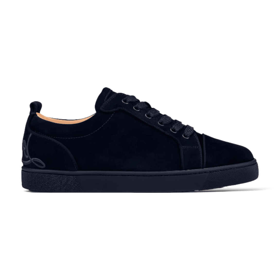 Christian Louboutin Louis Junior Navy Suede