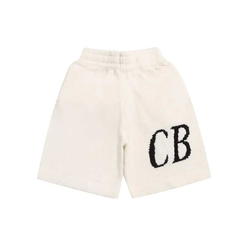 Balenciaga Crest Shorts White Crest Logo — CB650米白色