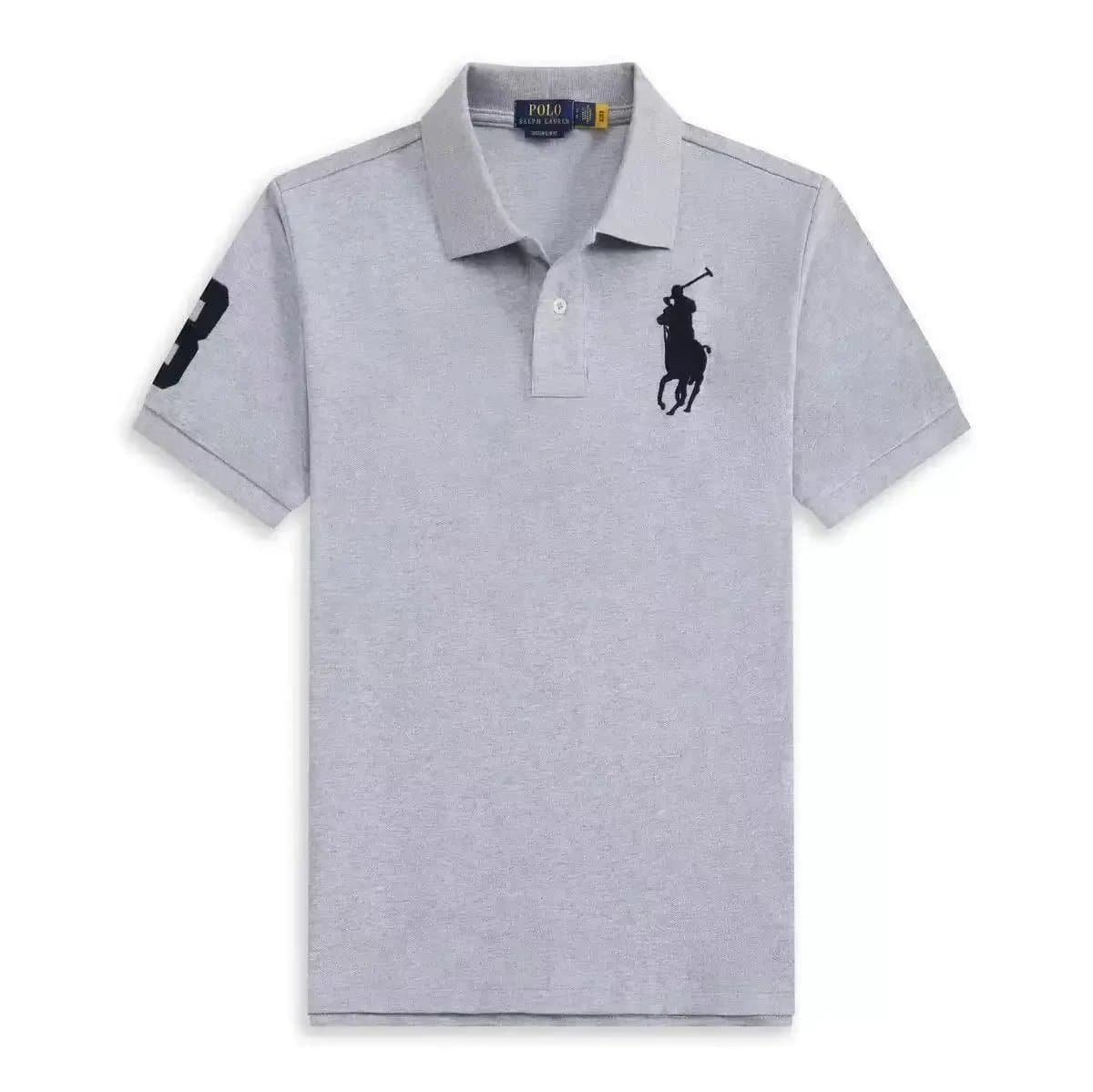 Polo Ralph Lauren Polo Tee Heather Grey — 8