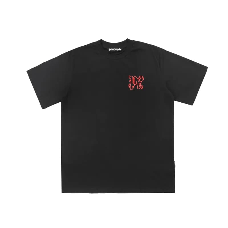 Palm Angels Tee Palm Tree Logo — 2247黑
