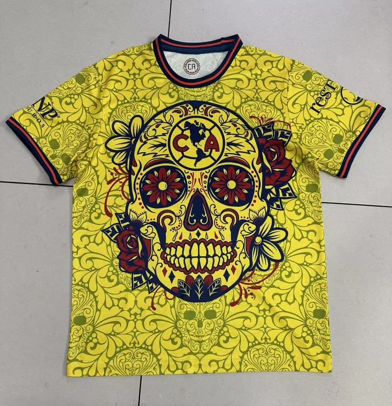 Nike Portugal National Team Jersey All-Over Crest Print — 美洲黄色亡灵节