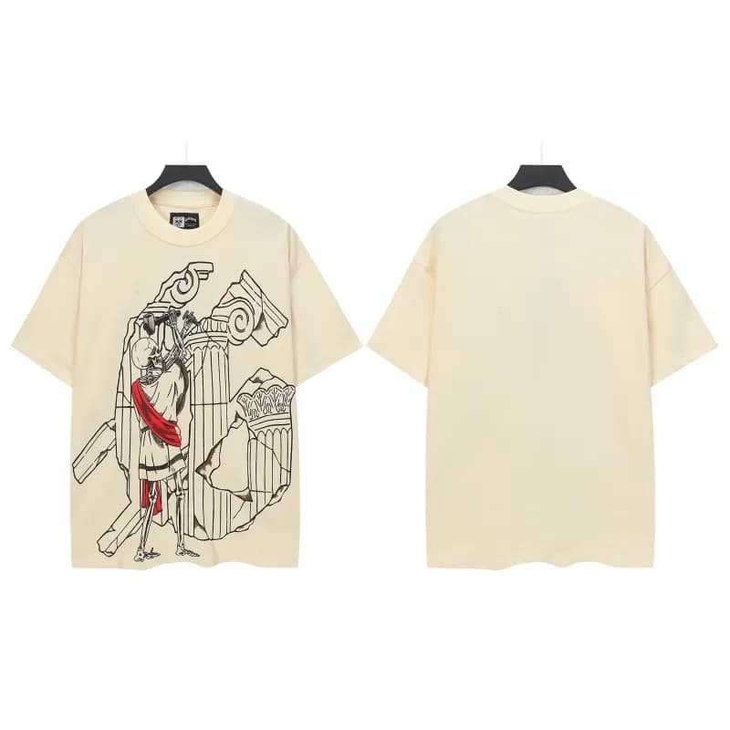 Gallery Dept. Graphic Tee Skeleton Column Print