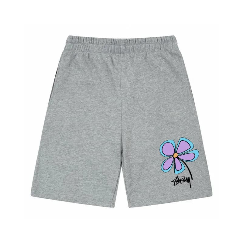 Stüssy Dice Logo Shorts Black — 1018#灰色