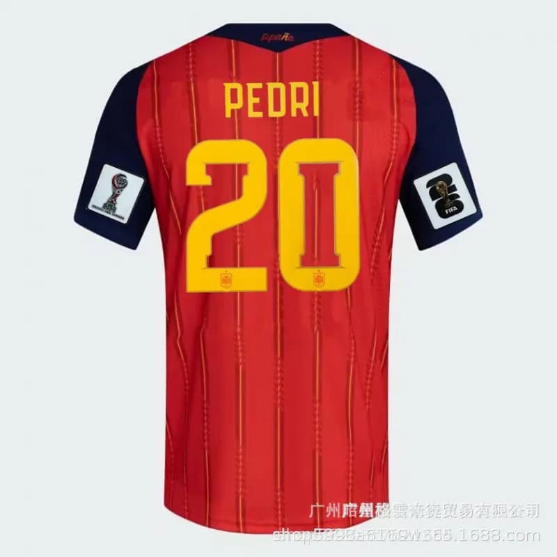 Adidas Spain Home Jersey Pedri #20