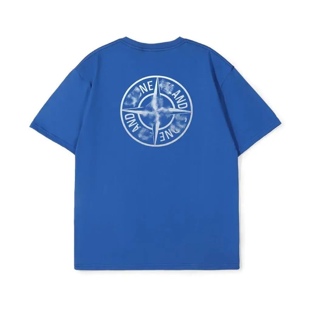 Stone Island Compass Logo T-Shirt Classic Compass Print