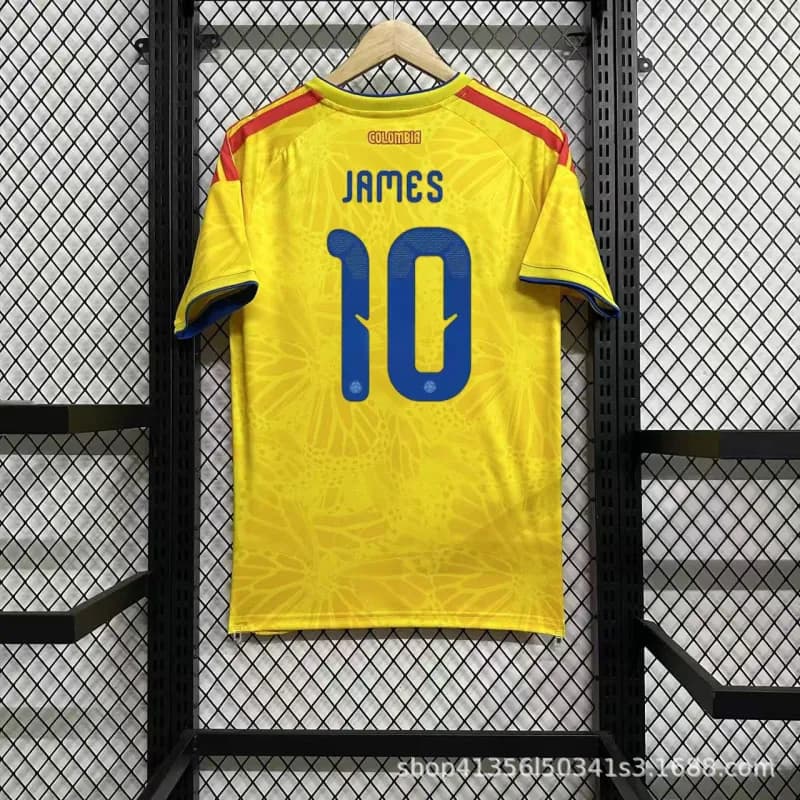 Nike Colombia National Team Jersey James Rodríguez #10