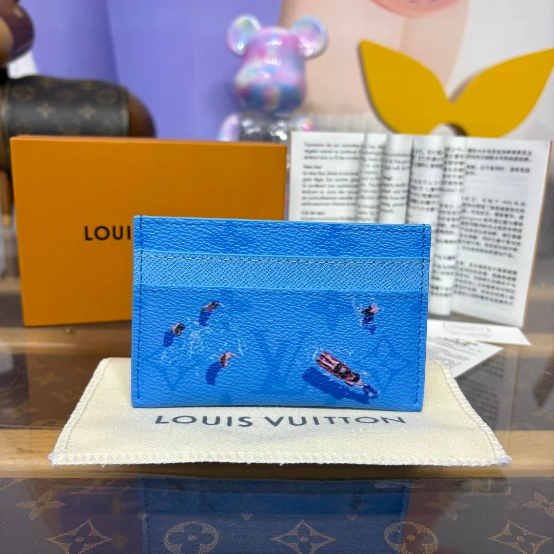 Louis Vuitton Card Holder Golf Print — 图片色 一