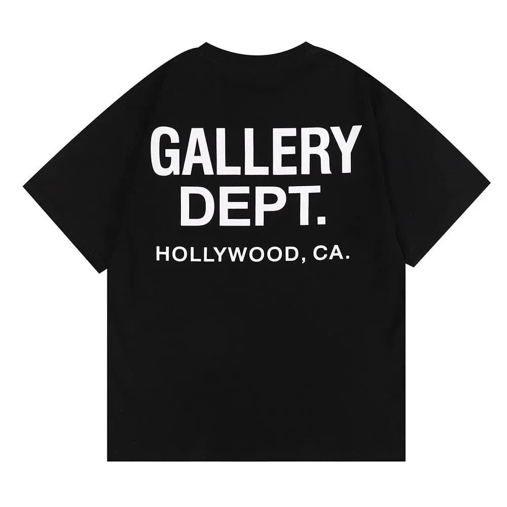 Graphic Tee Gallery Dept. Back Print — 黑色