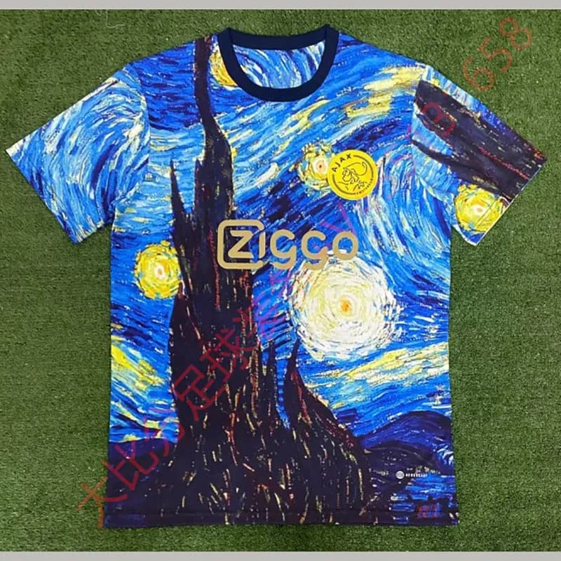 Football Jersey Starry Night Print