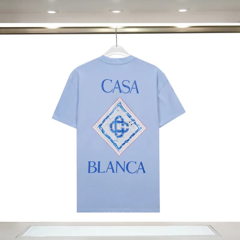 Casablanca Casa Blanca Tee Column Print — 835前后印花蓝