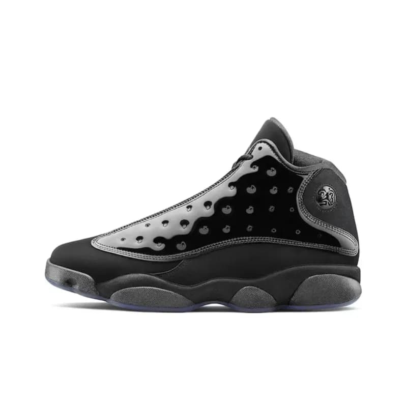 Air Jordan 13 University Blue — 黑镜面