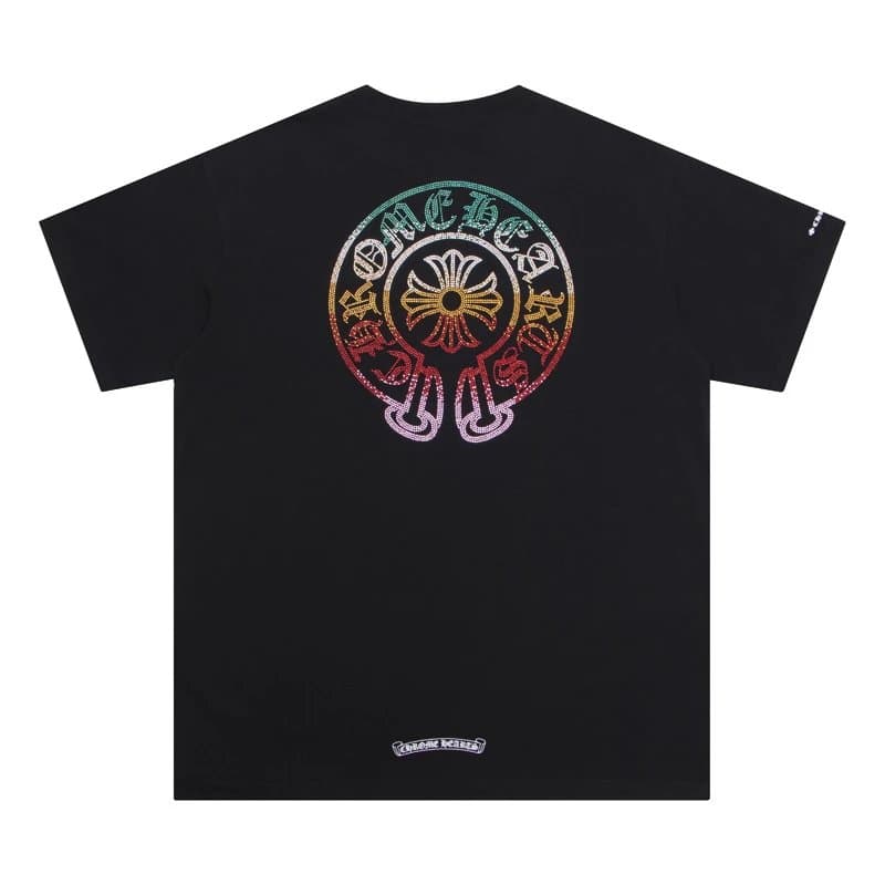 Chrome Hearts Cross Logo Tee Triple Cross Back Print — 6021黑