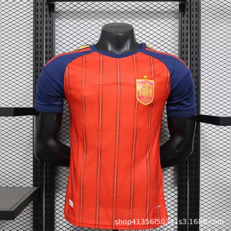 Adidas Spain National Team Jersey Yamal #19 — 26世界杯-西班牙主场(无印号)