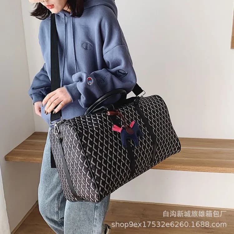 Goyard Saint Louis Duffle Goyardine Canvas