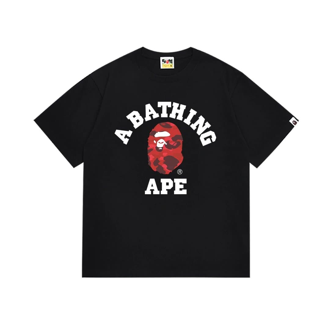 BAPE Ape Head Tee Camouflage Ape Head — 153黑色