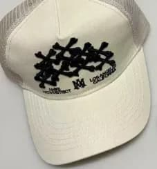 Amiri Trucker Cap Embroidered Logo — 47
