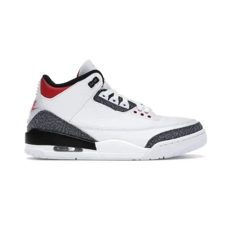 Air Jordan 3 Sunset — SE Fire Red Denim CZ6431-100