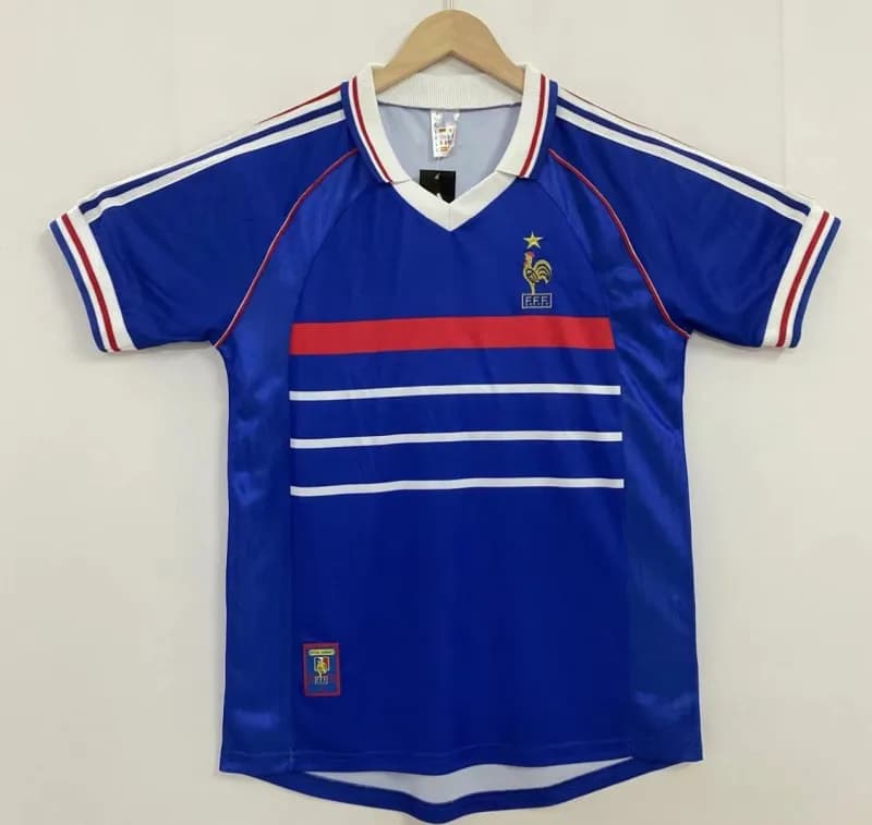 Nike Brazil National Team Jersey Home — 无英文:1998赛季法国主场