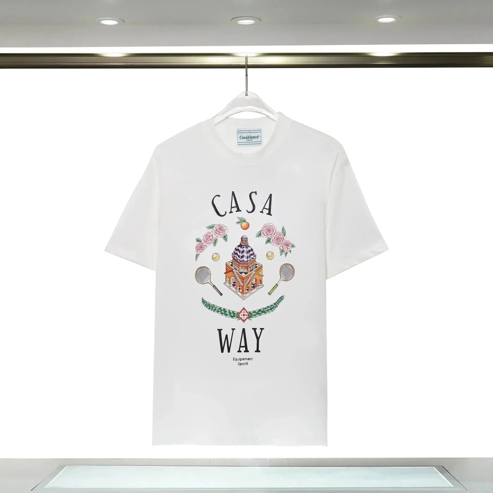 Casablanca Stork Joy Tee Multi-Stork Print — 15