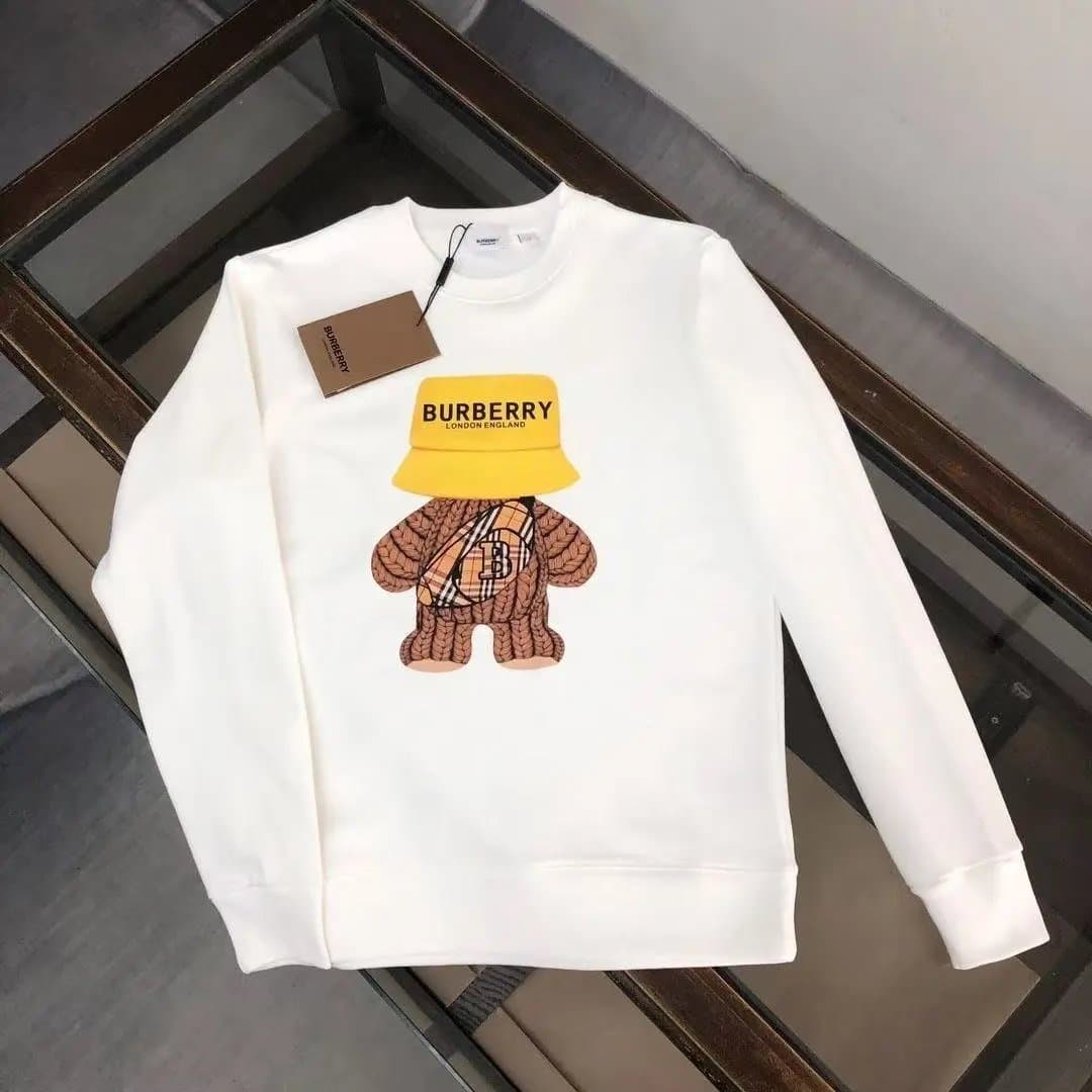 Burberry Graphic Sweatshirt Thomas Bear Print — 38