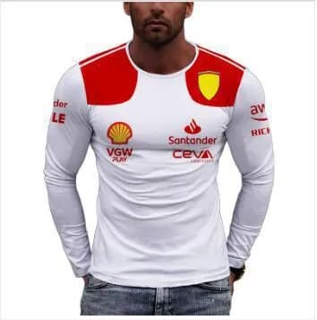 Puma Racing Long-Sleeve Tee Santander Ceva VGW Sponsorship