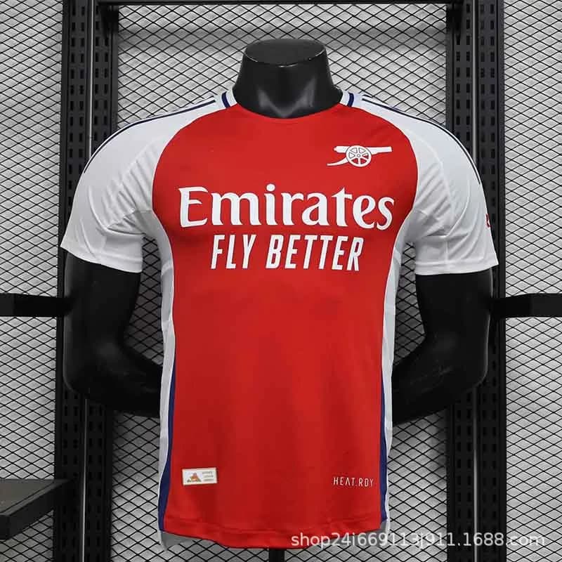 Adidas T-Shirt Arsenal Striped — 24-25阿森纳主场-球员