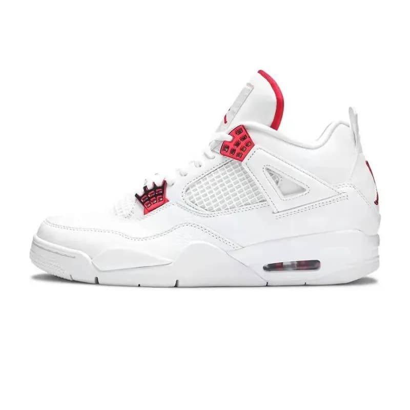 Air Jordan 4 Thunder — aj4-白红扣