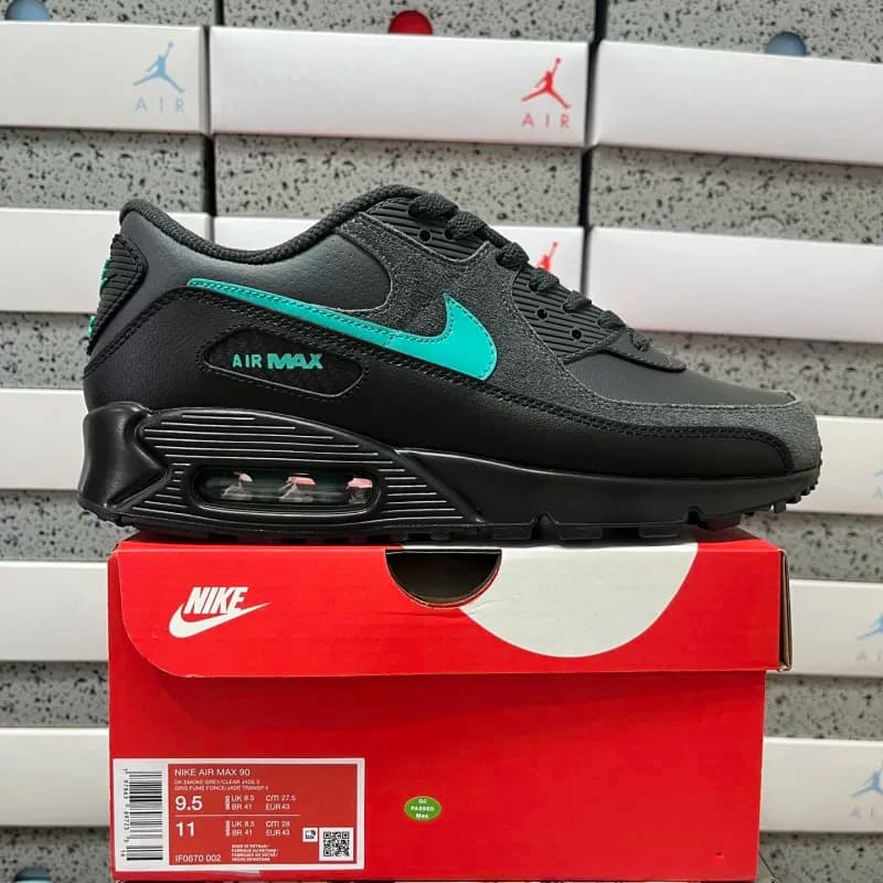 Nike Air Max 90 Infrared — IF0670-002 黑绿