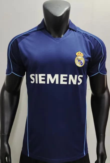 Adidas Real Madrid Away Jersey Emirates Fly Better — 05-06 real madrid away game