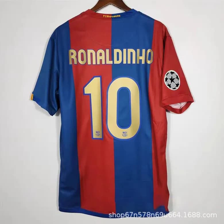 Home Jersey Messi 10 — 0607巴萨主场2 定制10号