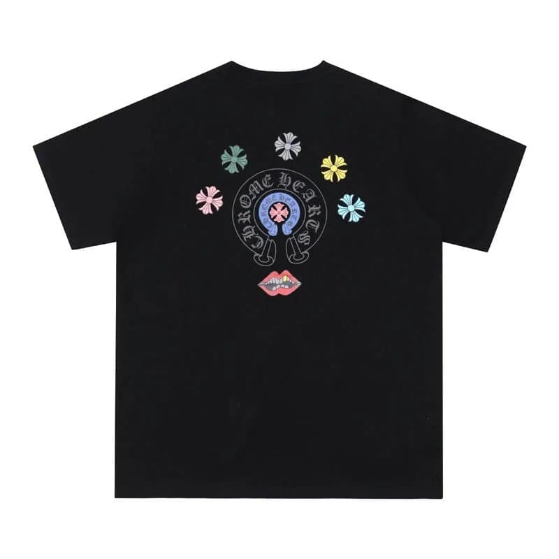 Chrome Hearts Graphic Tee Cross Logo Print — 26