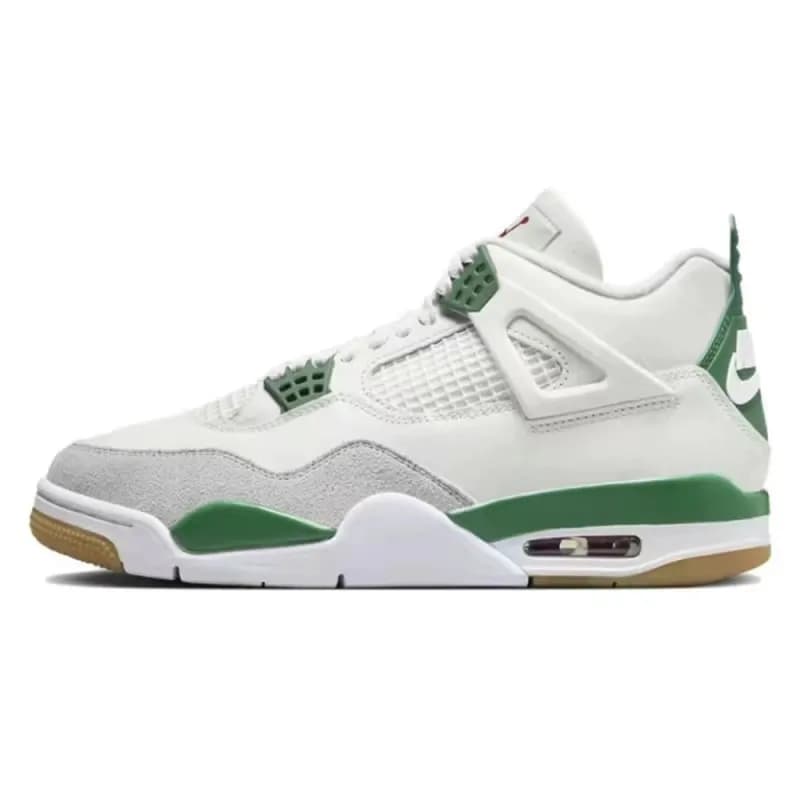 Air Jordan 4 Thunder — aj4-白绿联名