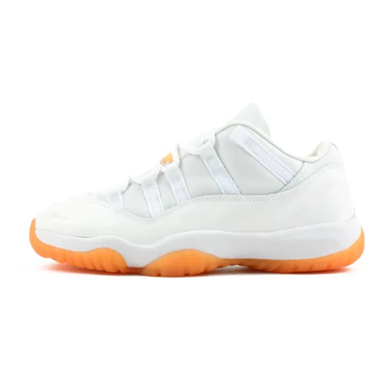 Air Jordan 11 Low Cool Grey — White orange