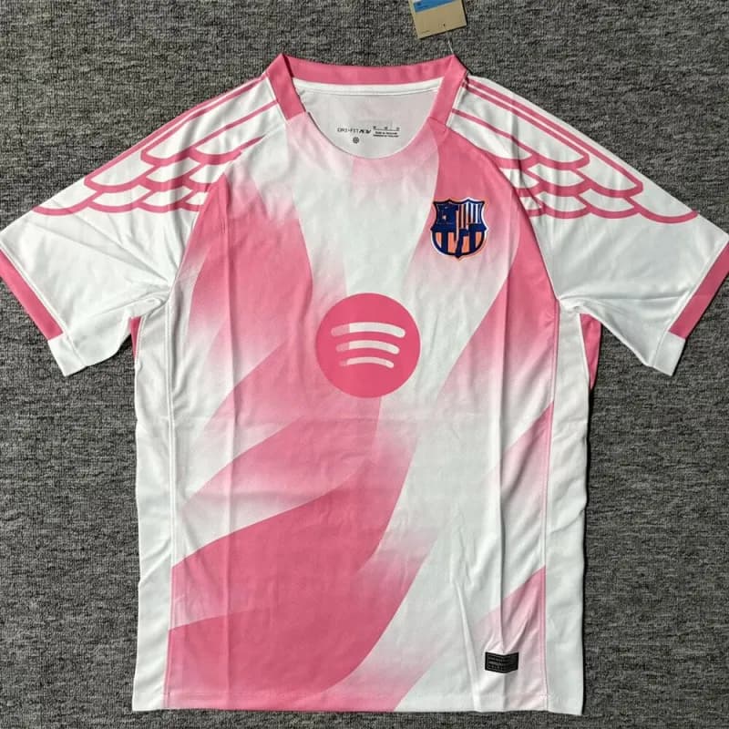 Nike Third Kit Spotify Sponsor Edition — 2526巴萨白粉特别版