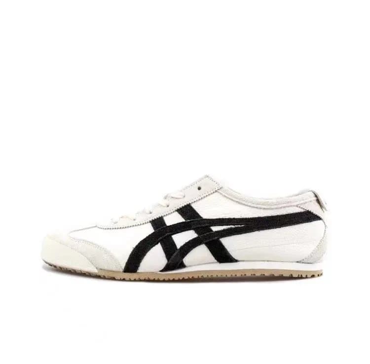Onitsuka Tiger Tokutomi Pink — TG版 鬼冢虎 · 皮面米黑黄1183B391-200